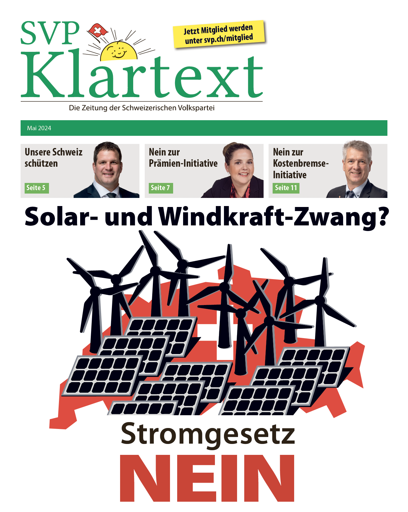 SVP Schweiz - SVP-Klartext Mai 2024