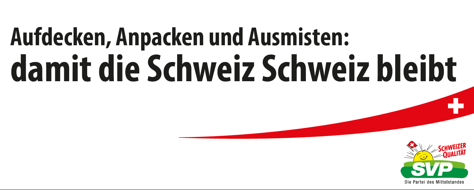 SVP Schweiz - SVP-Klartext April 2018